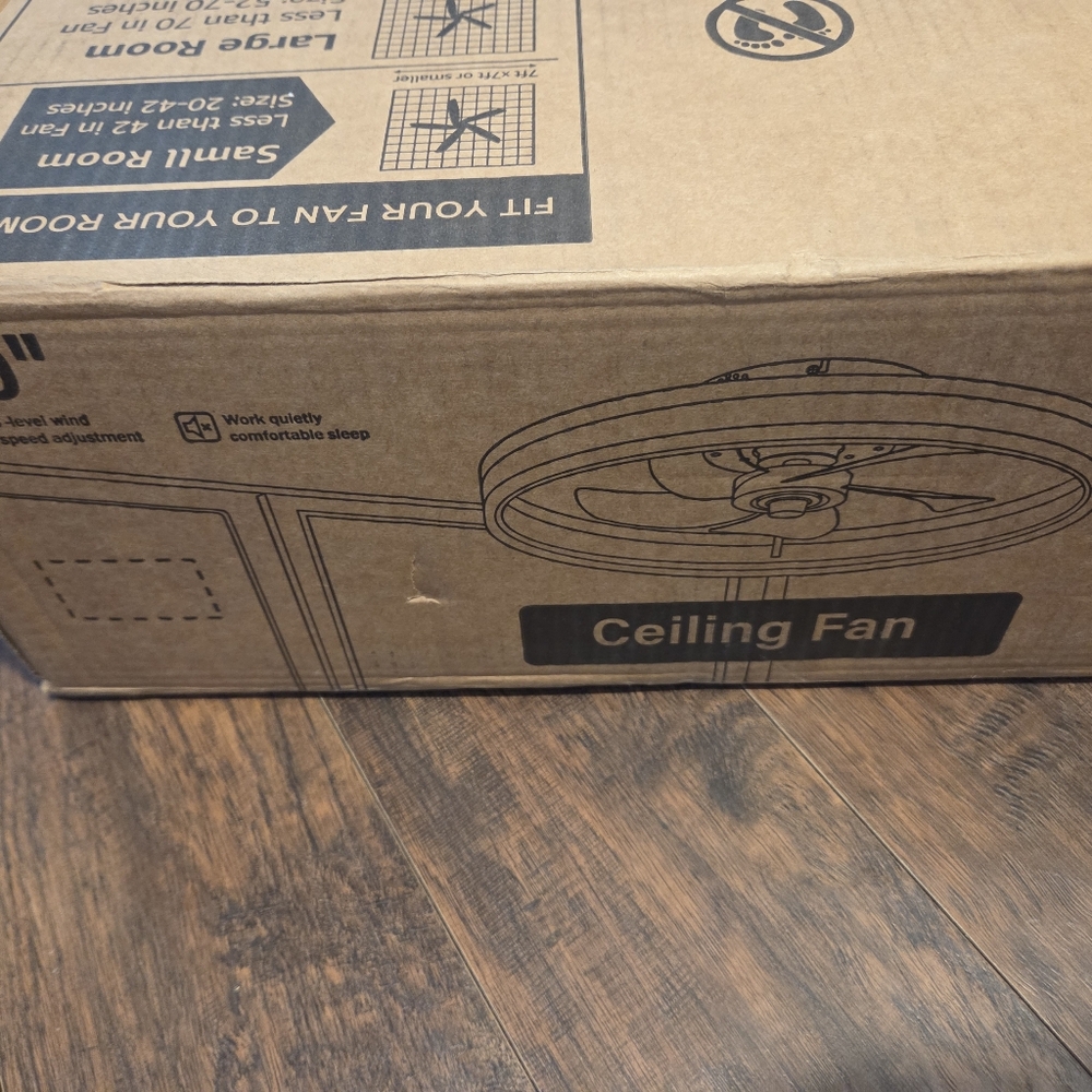 20-inch flush mount ceiling fan - Picture 5 of 5